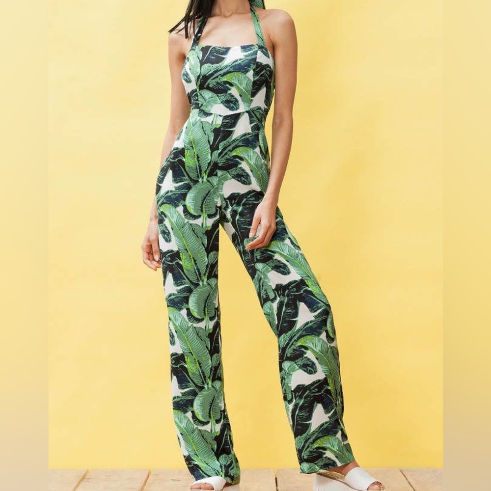 Tropical print Jumpsuit